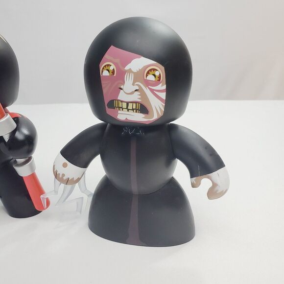 Vintage 2008 Mighty Muggs Star Wars Lot of 3 Collectible Toy 6" Figurines Space - Picture 2 of 9